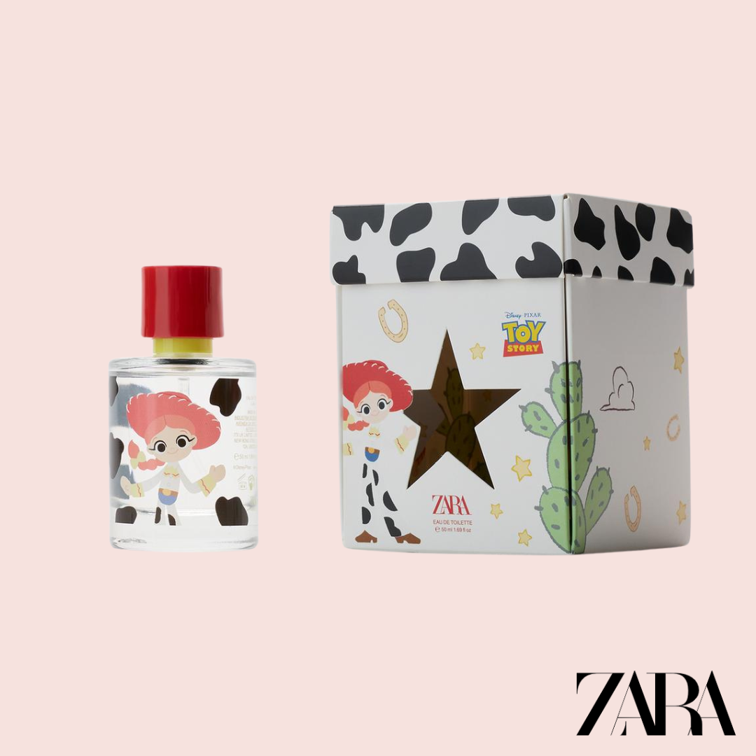 Jessie Toy Story EDT 50ml Zara Disney Pixar - frasco y caja