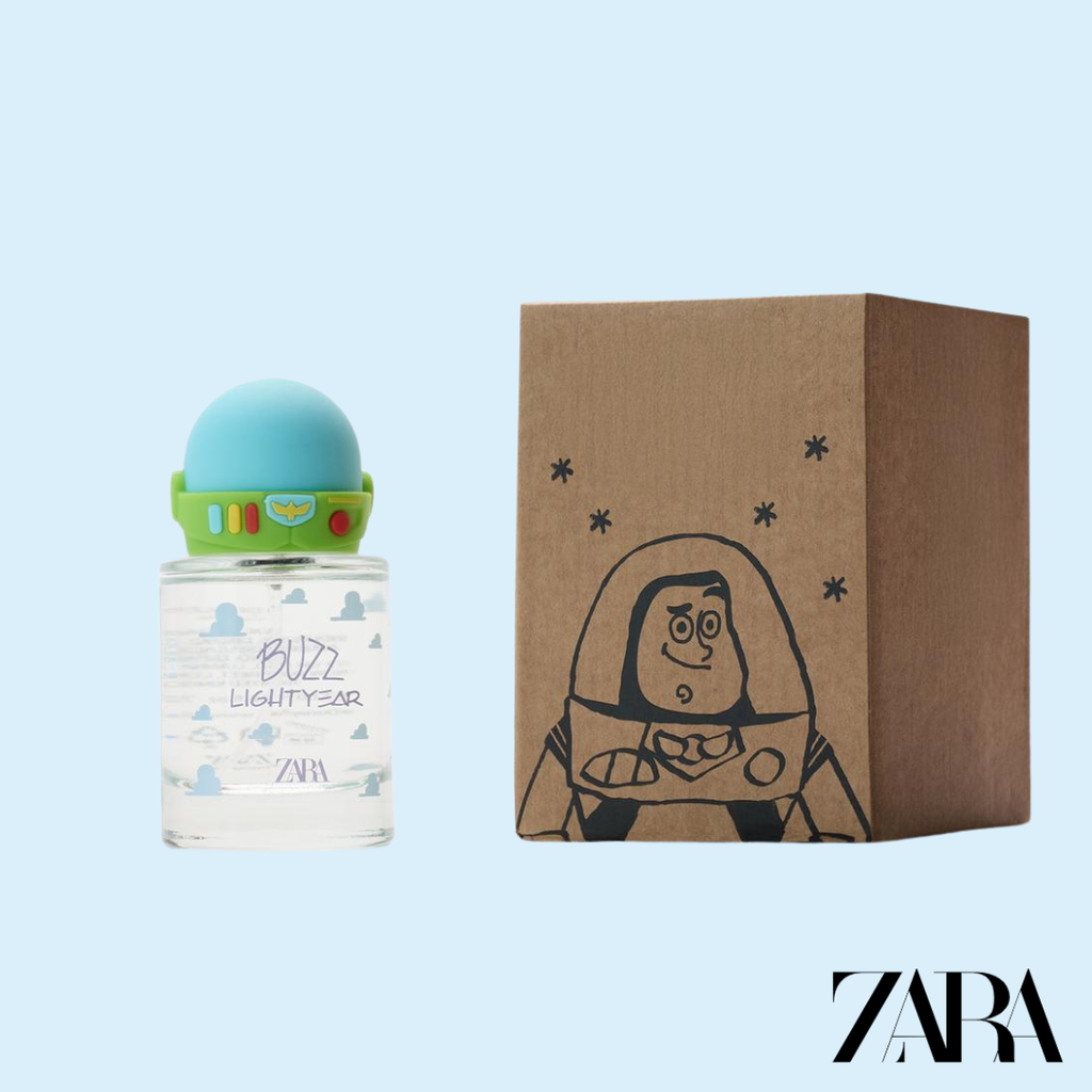 Buzz Lightyear Toy Story EDT 50ml Zara Disney Pixar - frasco y caja