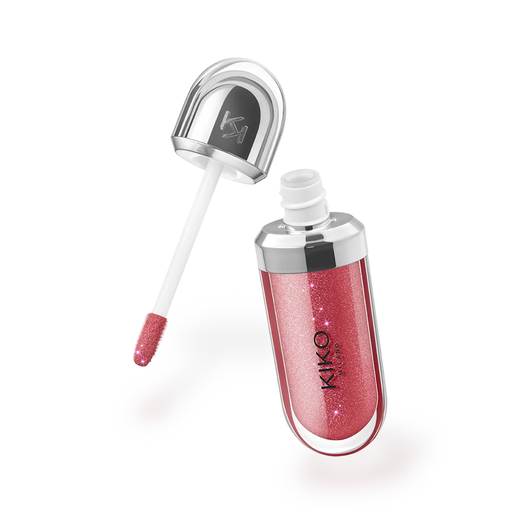 3D Hydra Lipgloss 22 Sparkling Red Garnet Kiko Milano