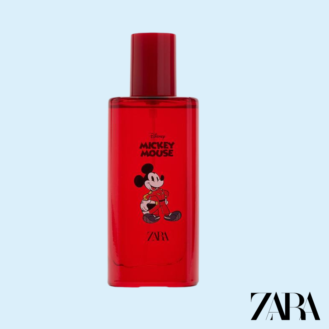 Mickey Mouse Disney EDT 40ml Zara - detalle frasco