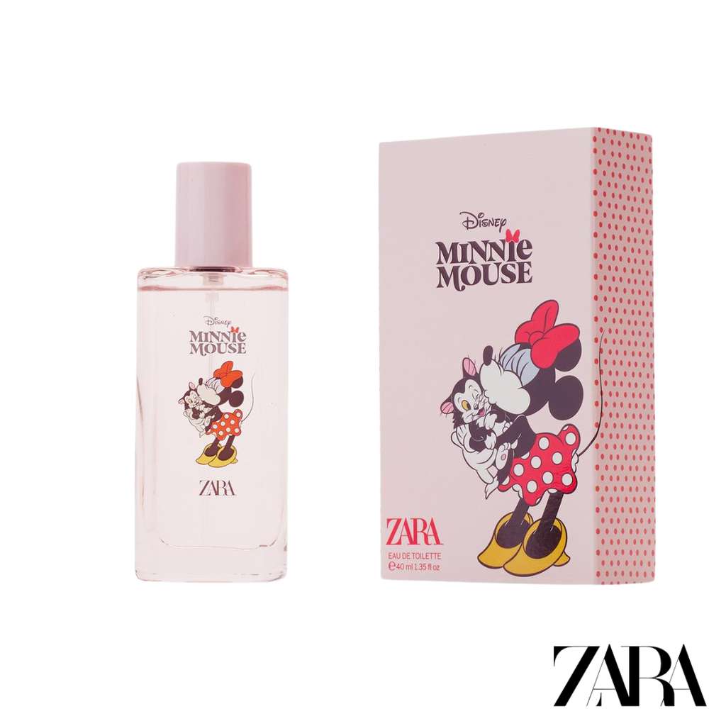 Minnie Mouse Disney EDT 40ml Zara - frasco y caja