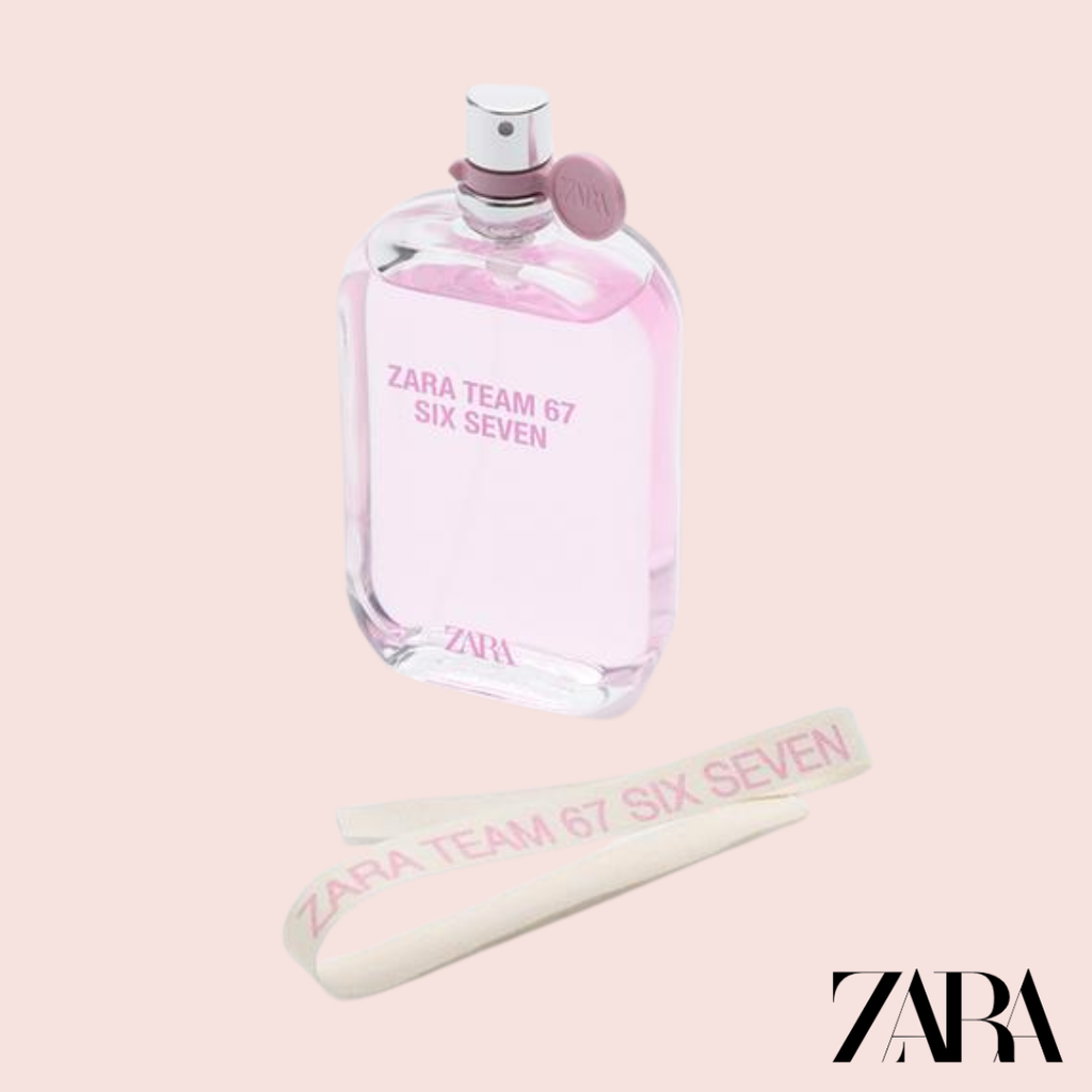 Zara Team 67 Six Seven EDT 50ml - frasco y pulsera