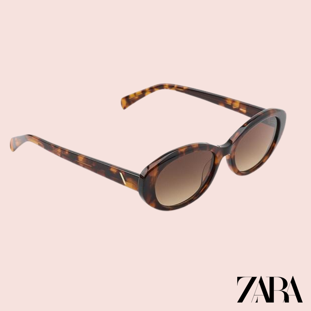 Gafas de Sol Preppy Ovaladas Carey - Zara
