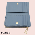 Billetera Azul MNG Mango